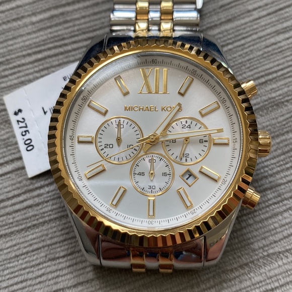 Michael Kors gold/silver watch - brand new - Picture 6 of 8